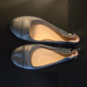 Calvin Klein Cirus Metallic Ballet Flats Women's size 8.5